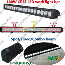 30inch 180W LED Lichtleiste Spot 4 * 4 Offroad 4WD LED LKW Licht Boot Ute Auto Lampe Nsl-18018c-180W